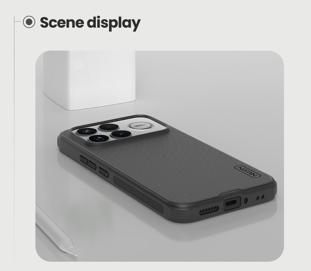 Чехол-крышка NILLKIN для Xiaomi Redmi K90 Pro Max (серия Frosted shield Pro)